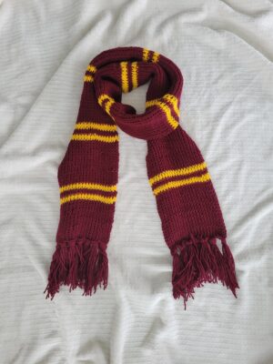 Red and Gold Scarf