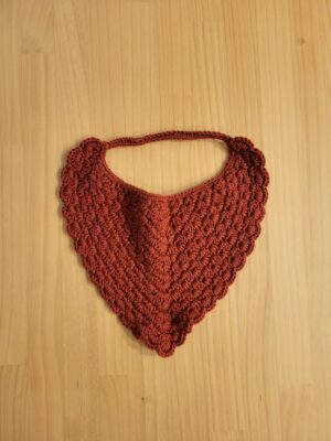 Red Bandana - No-Tie Elastic Style